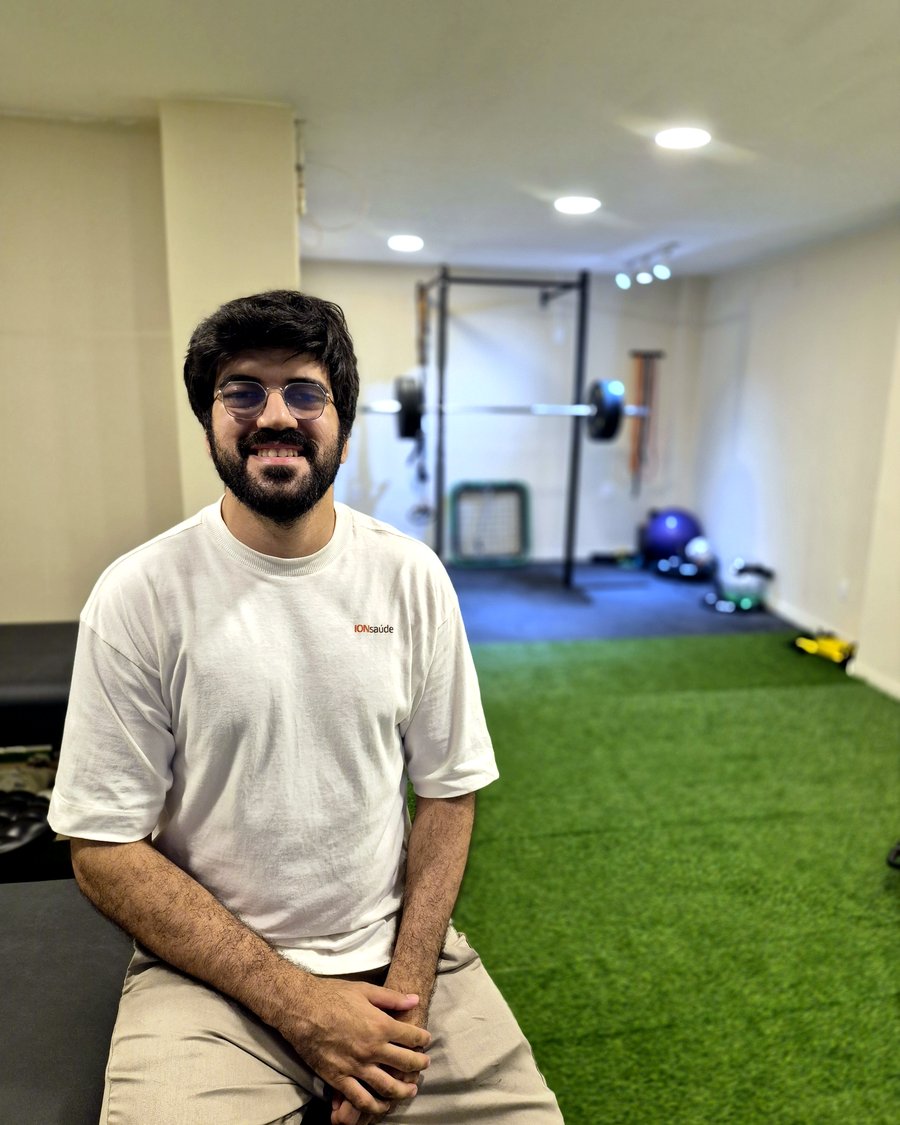 Flávio Flutt, fisioterapeuta da ION saúde