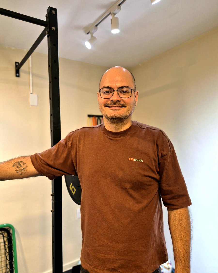 Thiago Dantas, fisioterapeuta da ION saúde