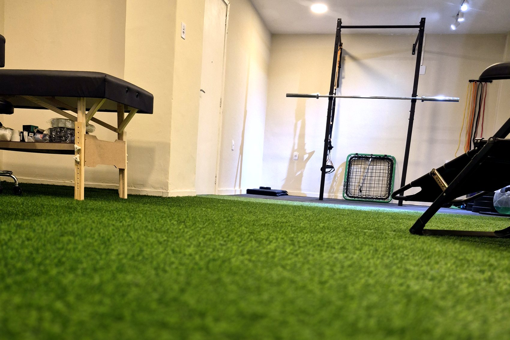 Área de treino e reabilitação da clínica ION saúde